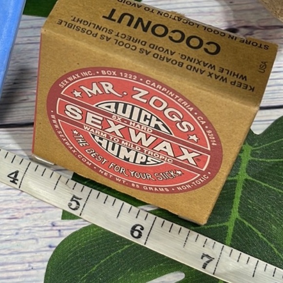 MR ZOGS Original SexWax Surfboard Wax New in Box Fun Gift Idea - Picture 8 of 8